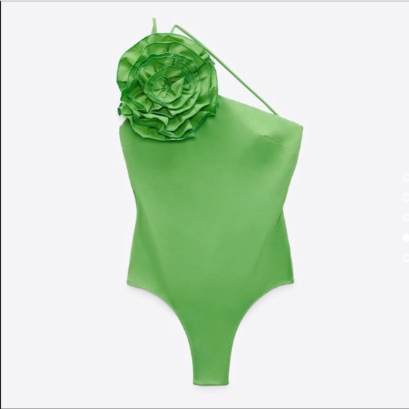 NWT Zara Floral Swimsuit - Picture 6 of 16